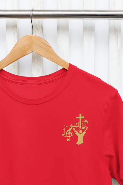 "Sing For The Lord" 100% Cotton Short-Sleeve T-Shirt